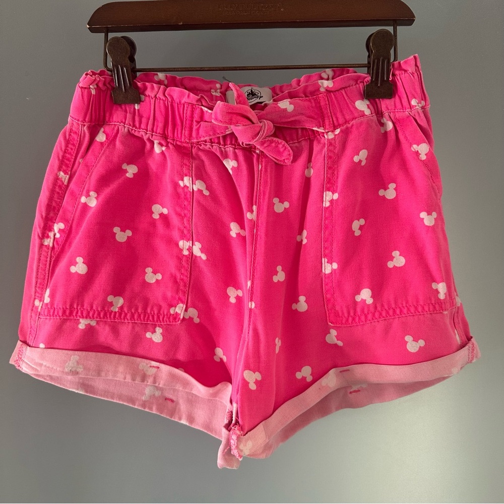 Disney pink/white Mickey women’s shorts
